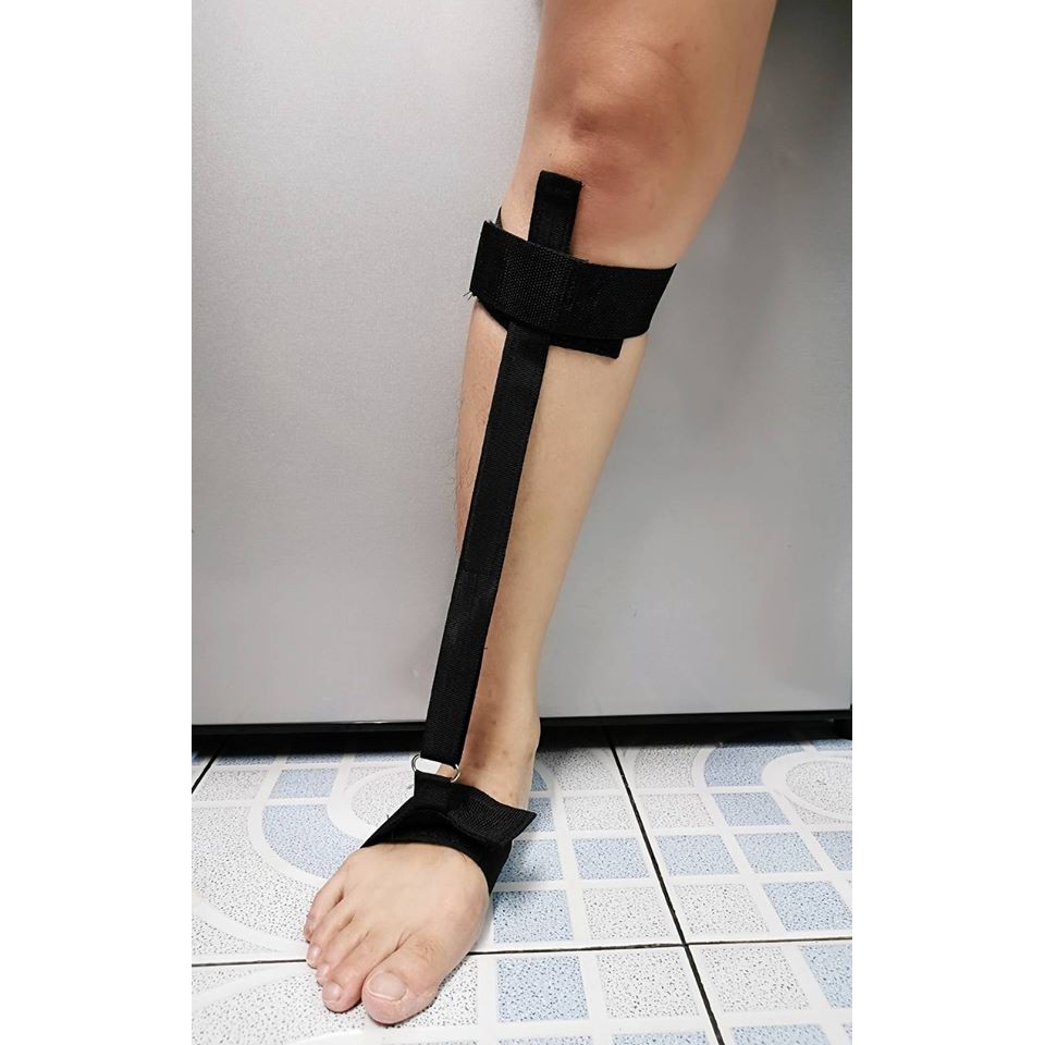 อุปกรณ์พยุงเท้าตก [Foot Sling] สายรัดกระดกเท้า (Foot up) อุปกรณ์กันปลายเท้าตก/เท้าแกว่ง/สายรัดพยุงข้