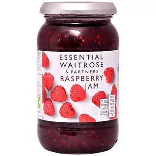 Essential waitrose raspberry jam แยมราสเบอรี่ ขนาด 454g จากอังกฤษ