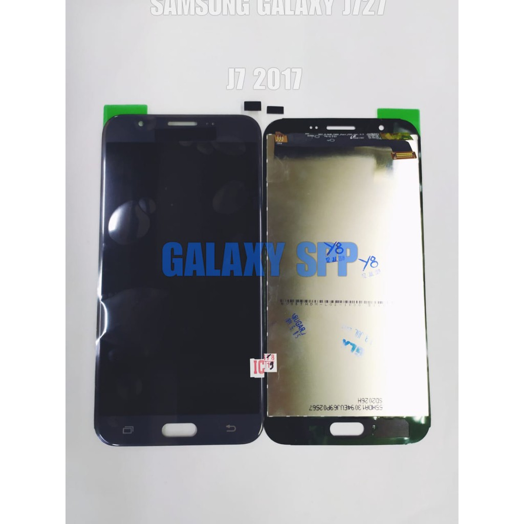 หน้าจอสัมผัส LCD SAMSUNG J7 2017 J727 ต้นฉบับ 1 ชุด