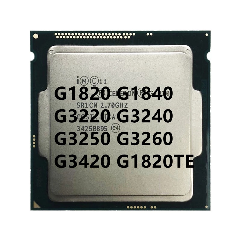 หน่วยประมวลผล CPU G1820 G1840 G3220 G3240 G3250 G3260 G3420 G1820TE Dual-Core LGA 1150