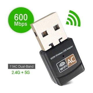 (ส่งจากไทย) ตัวรับสัญญาณ ไวไฟ USB Wifi รับได้ทั้งความถี่ AC 2.4 GHz และ 5 GHz