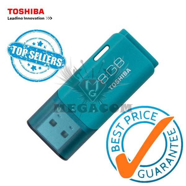 Toshiba TransMemory U202 Flashdisk แฟลชไดรฟ์ USB 8GB แฟลชดิสก์ 8 GB - สีฟ้า