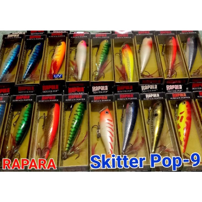 เหยื่อปลอม ตกปลา RAPALA Skitter Pop (SP-9)