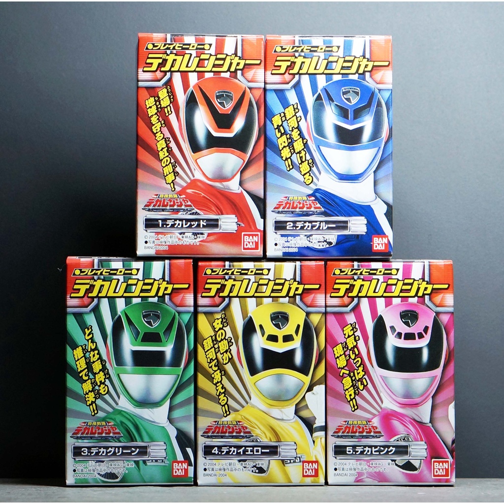 Bandai Tokusou Sentai Dekaranger 3.5 นิ้ว มดแดง เซนไต พร้อมกล่อง Soft Vinyl Super Sentai เหมา