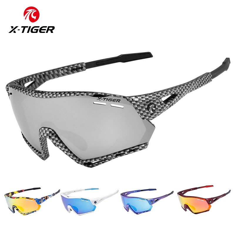 X-TIGER 3 in 1 แว่นตากันแดดเลนส์โพลาไรซ์ สําหรับเล่นกีฬา