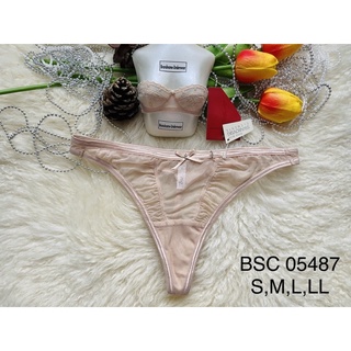 Bsc Size XS,S,M,L ชุดชั้นใน/กางเกงชั้นใน ทรงจีสตริง (G string) 05487