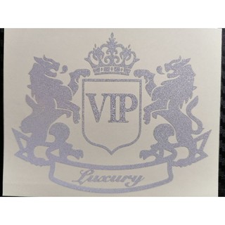 สติ๊กเกอร์แต่งรถ โลโก้ สิงโต VIP