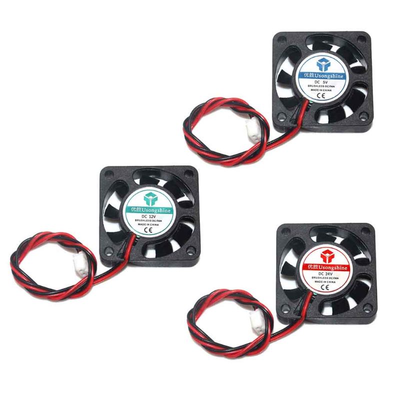 WIN 3010 พัดลมแบริ่งไฮดรอลิกสําหรับเครื่องพิมพ์ 3D Extruder Hotend J-head พัดลมระบายความร้อน