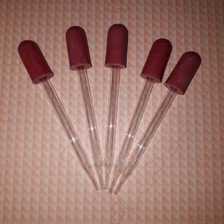 หลอดหยดพร้อมจุกยาง (dropper) หลอดแก้วนำก๊าซ (ราคาต่อ 1 ชิ้น)