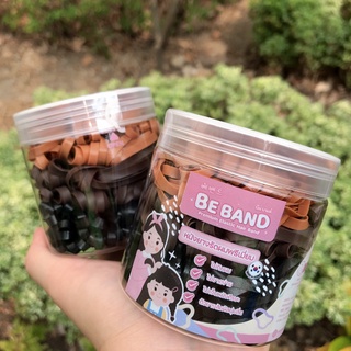 BEBAND หนังยางรัดผม [ยางเส้นใหญ่Large : ใช้รัดผมผู้ใหญ่หรือเด็กผมยาวหนา] คละ3สี : น้ำตาลอ่อน-น้ำตาลเข้ม-ดำ