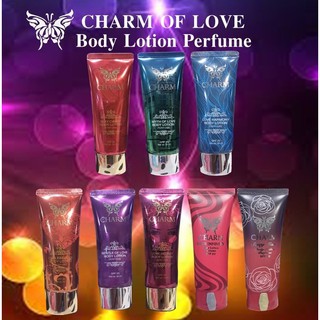 CHARM OF LOVE Body Lotion Perfume โลชั่นน้ำหอม โลชั่นบำรุงผิวกาย โลชั่น ผิวหอม กันแดด ขนาด 30ml. และ 100ml.