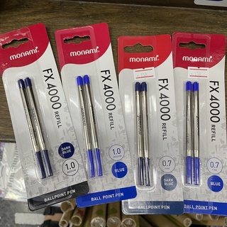 รีฟิลปากกาขนาด มาตรฐาน Refill ปากกา ยี่ห้อ monami FX4000(สามารถใส่ rotringได้)