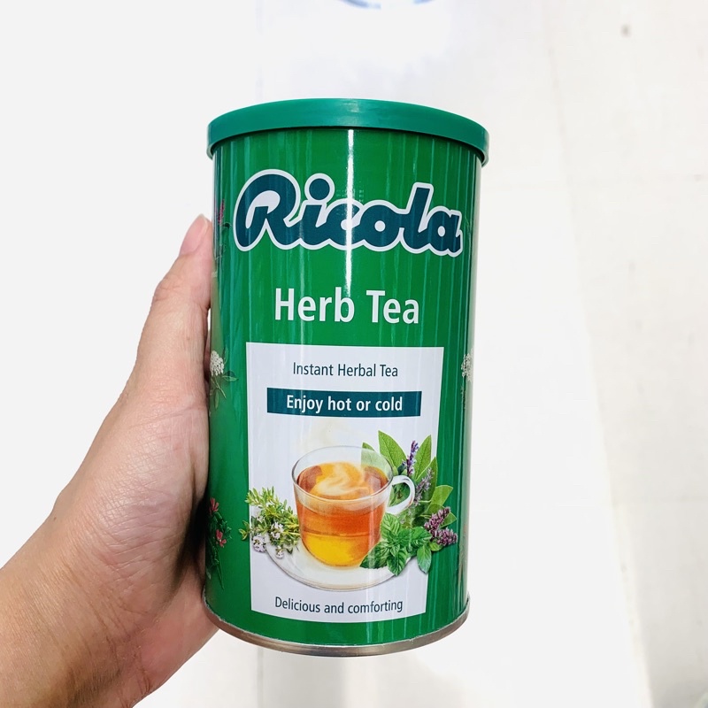 Ricola Herb Tea Instant Herbal tea ชากลิ่นสมุนไพรปรุงสำเร็จ ขนาด 200g นำเข้าจากสวิสเซอร์แลนด์ ชาสมุน