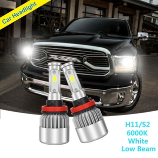 หลอดไฟหน้ารถยนต์ H11 Cob Led สําหรับ Toyota Camry Tundra Prius Highlander