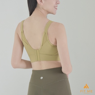 Norah Bra สปอร์ตบราฟองน้ำเย็บติด สปอร์ตบราวิ่ง บราตะขอหลัง สวยๆ ใส่กระชับ เก็บทรงดี แห้งไว FitMeSportswear