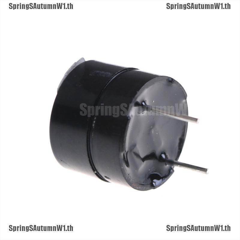 (spring) 10 ชิ้น buzzer 3v 12 มม. อุปกรณ์วงแหวนแม่เหล็กมีเสียงเตือน (th ...