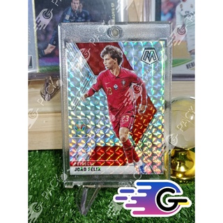 การ์ดนักฟุตบอล 2020-21 Panini UEFA Euro Mosaic Soccer - joao felix  Silver Mosiac Prizm #159 (แถม Topload)