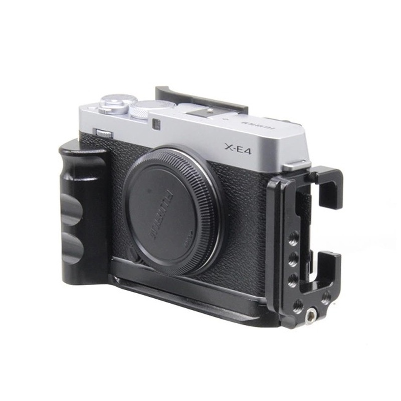 Fujifilm XE4 X-E4 L แนวตั้ง Quick Release แผ่นยึดกล้อง Hand Mount Grip สําหรับ Fujifilm XE4 X-E4
