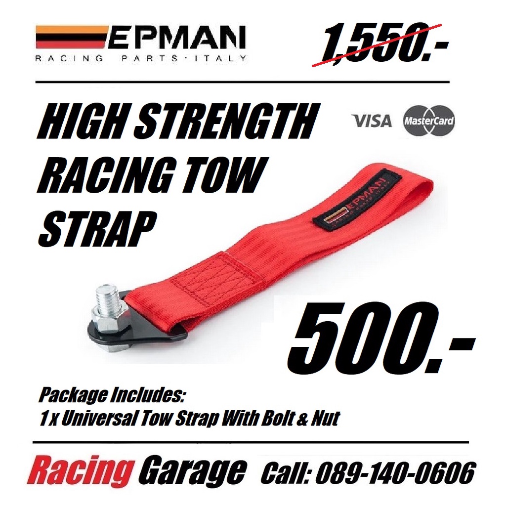 TOW STRAP With Bolt & Nut