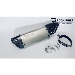 ปลายท่อ RooM Rider RC01 วัสดุเพียวคาร์บอน งานสวยมาก ขนาดสวม 2 นิ้ว