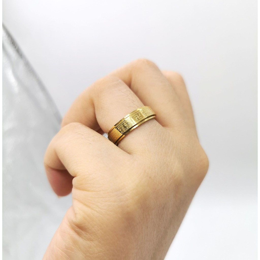 Phoo_shop : แหวนหัวใจ​พระสูตร​ แหวนหมุนได้ รุ่นR 450