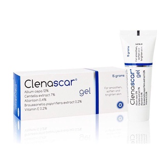 Clenascar Gel เจลบำรุง ช่วยให้ผิวเรียบเนียน สีผิวสม่ำเสมอ ลดรอยดำ รอบแดง รอยสิว รอยนูน ด้วย allium cepa สูงถึง12%