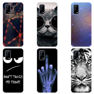 เคสสำหรับ Realme 7 5G เคสซิลิโคน Soft Back Cover Realme 7 Realme7 5G Case Pattern Silicone เคส