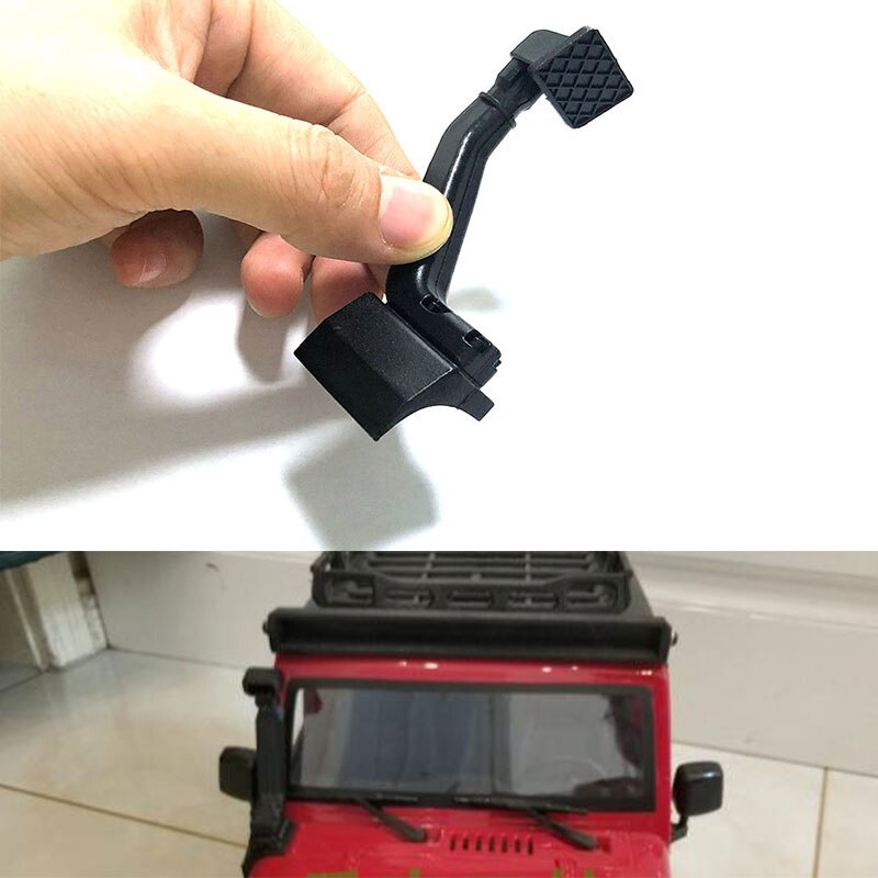 1/10 RC Crawler ดําน้ําตื้นสีดําสําหรับ Axial SCX10 SCX10 III AXI03007 MST Jeep Wrangler Body ShellS