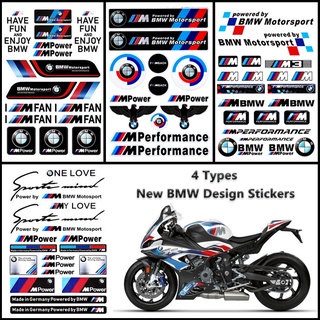 สติกเกอร์สะท้อนแสง ลายตราสัญลักษณ์ BMW Motorrad Motorsport สําหรับตกแต่งรถจักรยานยนต์ BMW【พร้อมส่ง】