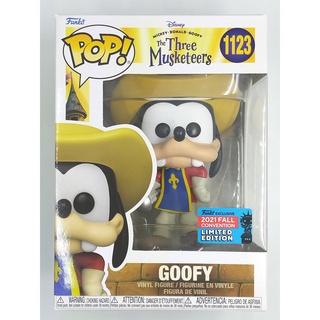 NYCC 2021 Funko Pop Disney - Goofy Musketeer : 1123 (กล่องมีตำหนินิดหน่อย) แบบที่ 1