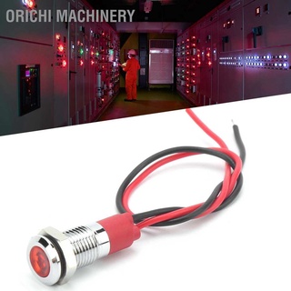 Orichi Machinery โคมไฟ Led 8 มม. กันน้ําพร้อมสายเคเบิ้ลสีแดง