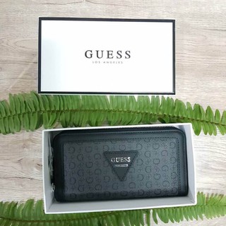 กระเป๋าสตางค์ใบยาว Guess leather wallet กระเป๋าสตางค์ใบยาวรุ่นซิปรอบ