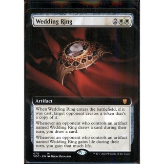 Innistrad: Crimson Vow Commander Decks Variants: Wedding Ring (Extended Art) mtg 271221