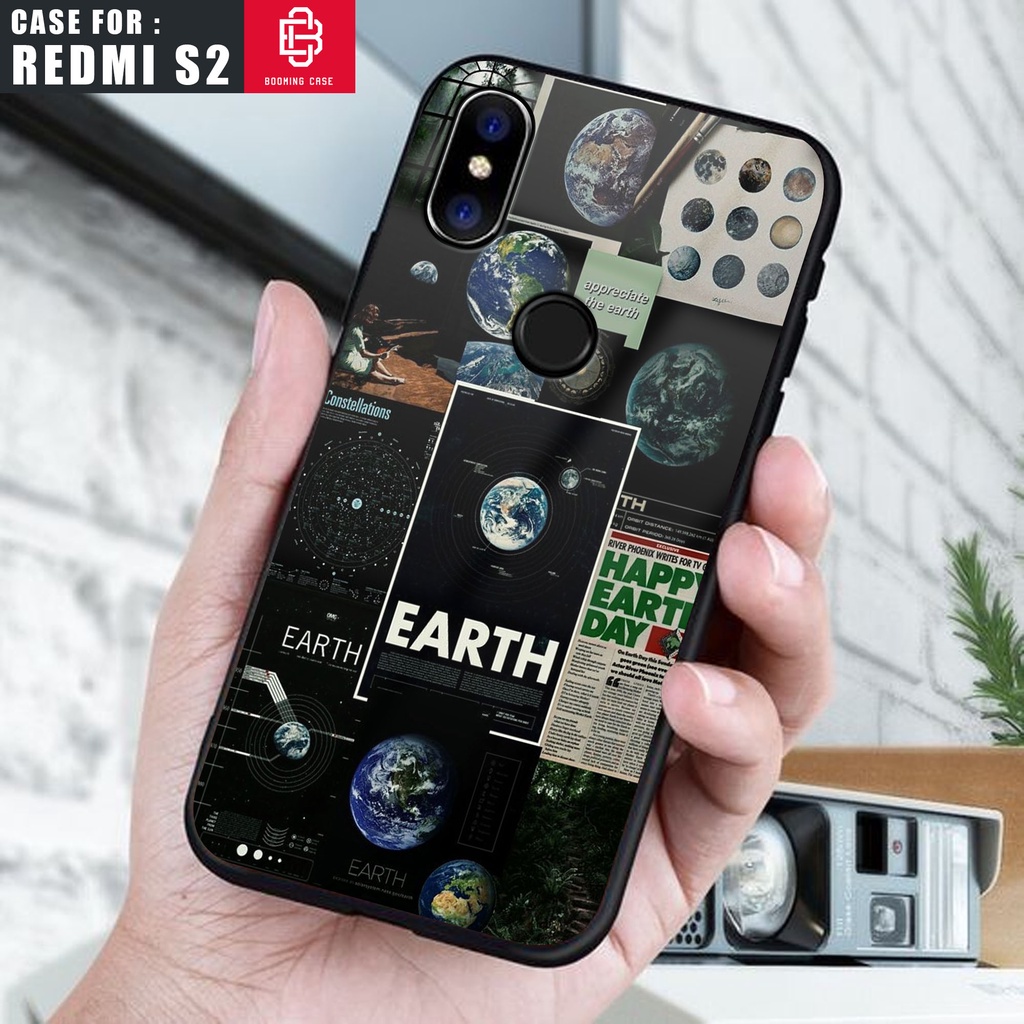 เคส Redmi S2 Xiaomi Redmi S2 Premium Glossy Casing (NASA) Casing Hard ...