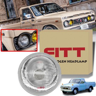 ไฟหน้า เสื้อไฟหน้า H4 โตโยต้า TOYOTA ไฮลักซ์ RN10 ปี1969-1971 FITT Diamond กลม เล็ก 5.75 นิ้ว แบบมีหลอดไฟ/แบบไม่มีหลอดไฟ