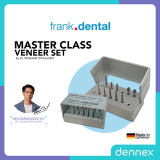 Frankdental ชุด หัวกรอ Master Class Veneer Set By Dr. Tanawat Ritkajorn