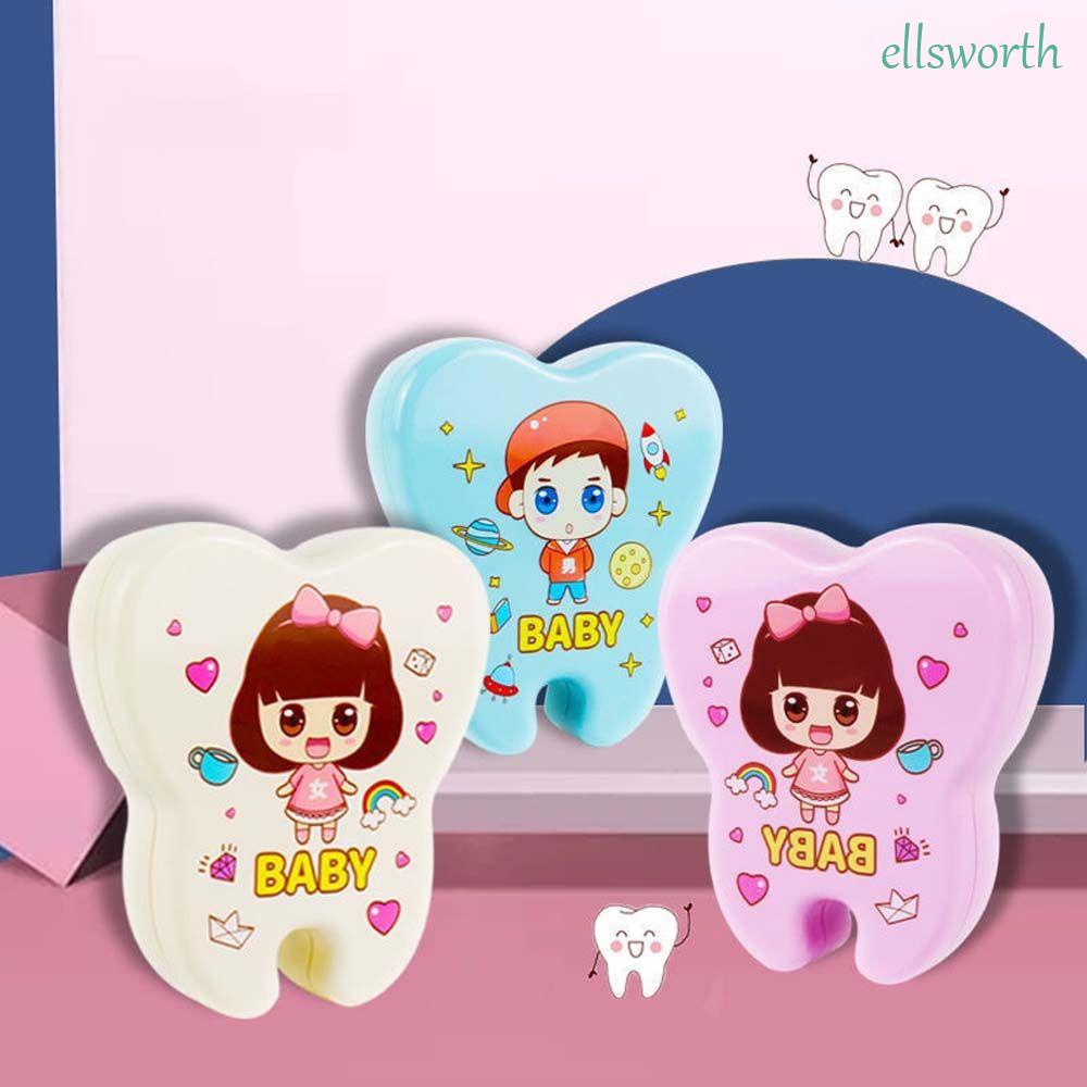 Ellsworth กล่องใส่ฟันน้ํานม สําหรับเด็กทารก ประหยัดฟัน ให้เป็นของขวัญได้ แบบสร้างสรรค์