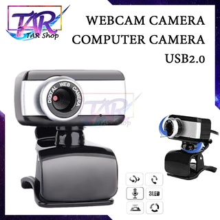 เว็บแคม HD กล้องออโต้โฟกัสไมโครโฟน USB2.0ปลั๊ก Web Cam สำหรับ PC แล็ปท็อปเดสก์ท็อปอุปกรณ์ต่อพ่วงคอมพิวเตอร์ Mini กล้อง