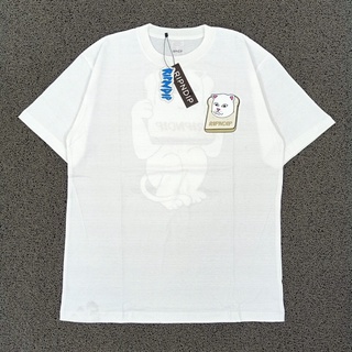 เสื้อยืดพรีเมี่ยม Ripndip NERMAL BREAD สีขาว