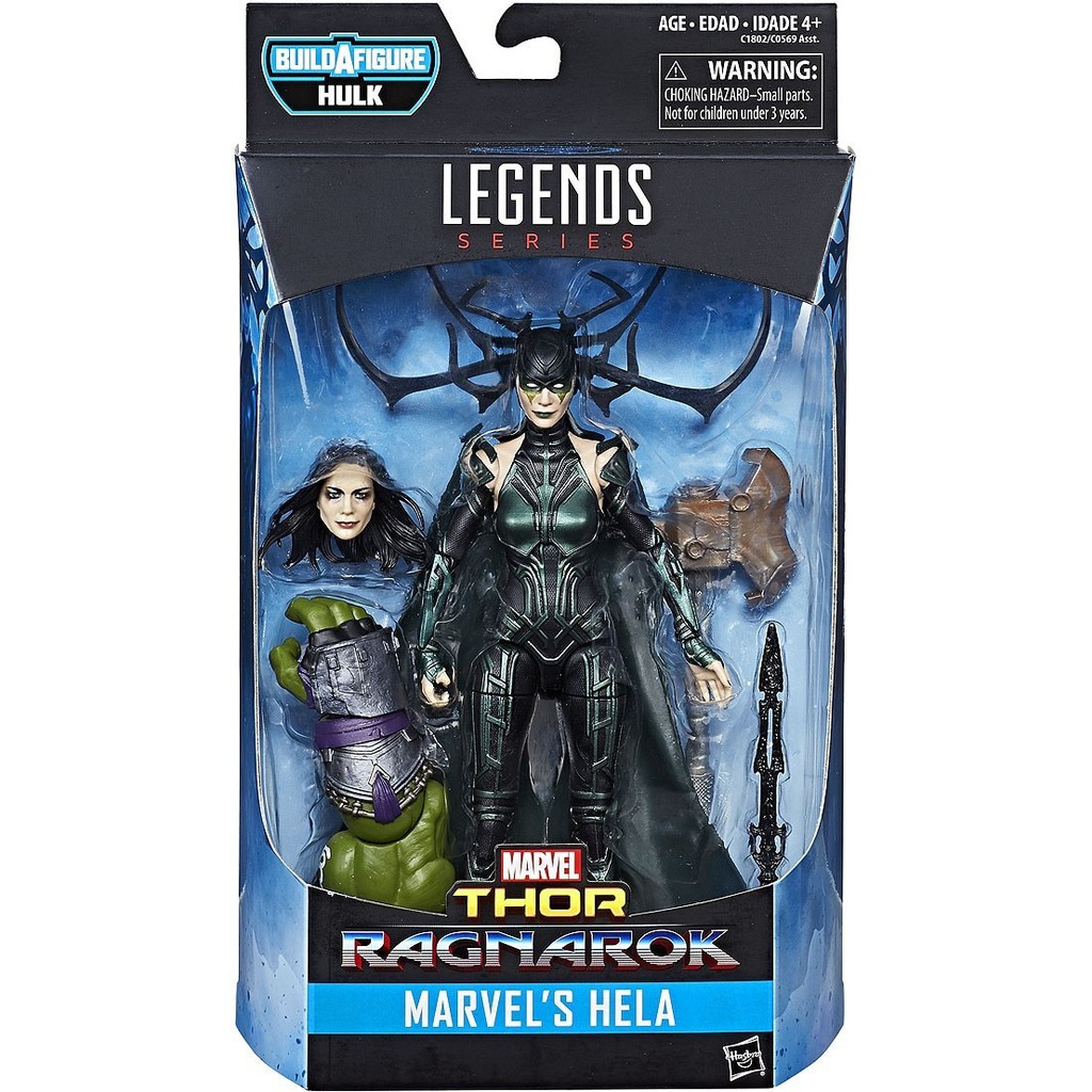Thor Ragnarok Marvel Legends Hulk Series Hela Action Figure