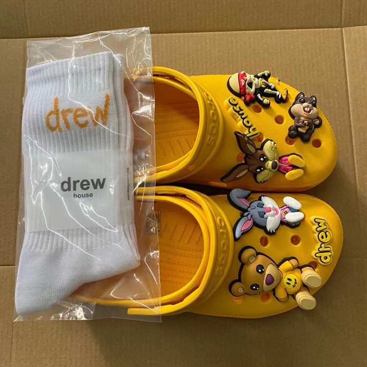 ชื่อร่วม ใหม่รองเท้าแตะชายหาด Crocs สำหรับผู้ชายและผู้หญิง