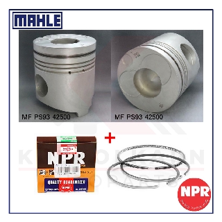 MAHLE ลูกสูบ+แหวน NPR สำหรับ MITSUBISHI TRUCK, BUS รุ่นเครื่อง 8DC9-T2 3V