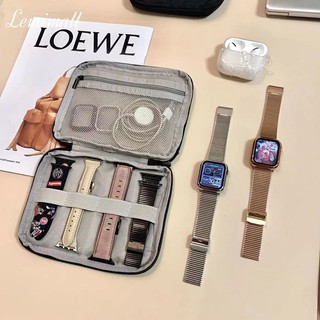 กระเป๋าใส่ สาย watch 7 6 5 4 3 2 1 จัดเก็บ กระเป๋าใส่สาย iwatch สายนาฬิกา กระเป๋าเก็บสาย กระเป๋าเก็บสายแอป.เปิ้ลวอช