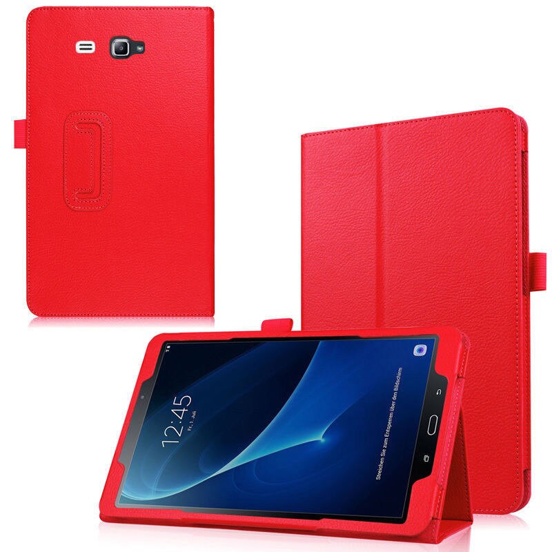 เคสหนัง Pu แบบมีฝาพับสําหรับ Samsung Galaxy Tab A6 A 7 . 0 2016 T280 Sm - T280 T285 Sm - T281
