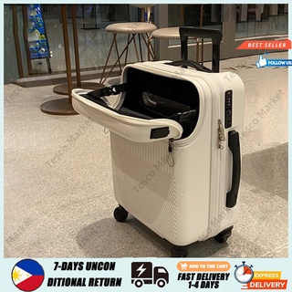 20/26/28inch Japanese Style Luggage USB Charging Suitcase Travel Luggage Front Opening Boarding Case