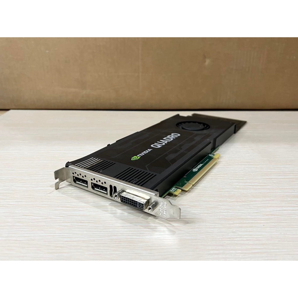 การ์ดจอ nvidia quadro k4200 4GB-256bit ddr5 มือสองพร้อมใช้งาน