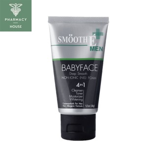 Smooth E Men Babyface Foam 4 oz.