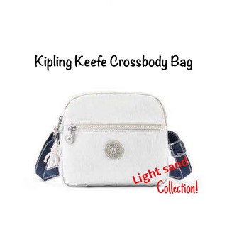 กระเป๋าสะพาย Kipling Keefe Crossbody Bag กระเป๋าสะพายคอลเลคชั่นใหม่จาก Light sand