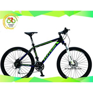 🎰⏬💯SALE⚡💥😍 จักรยานเสือภูเขา 27.5" TOTEM MTB "BRAVE" Size 17" black green