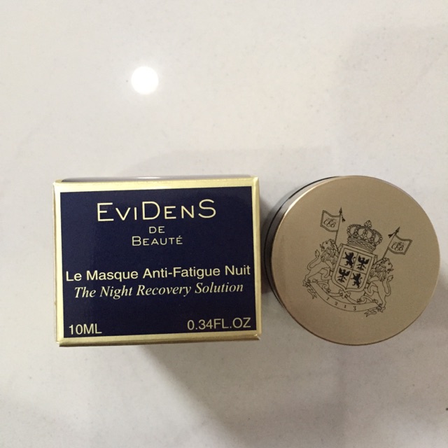 Evidens The night recovery solution 10 ml